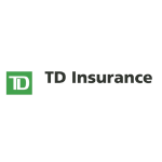 TD Insurance logo with a green square containing the white letters "TD" next to the words "TD Insurance" in black text on a light background, similar in clarity to leading names like a Calgary Restoration Company.